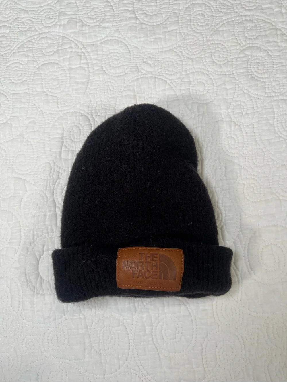 North Face Cali Wool Backyard Beanie USA Black - Infant 0-6 Months